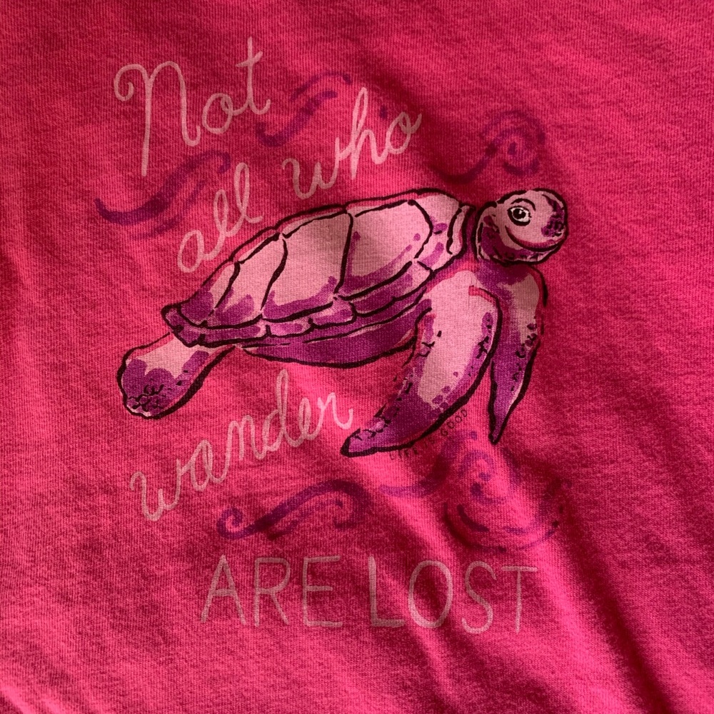 Pink Turtle T by Life is Good